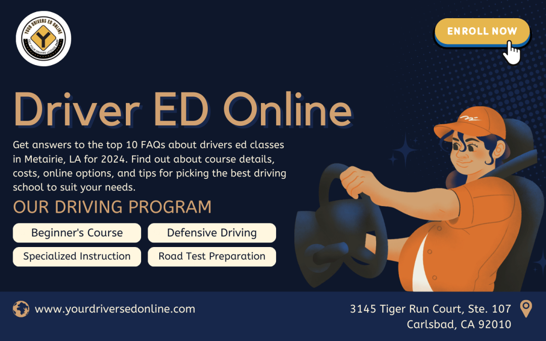 Drivers Ed Classes in Metairie